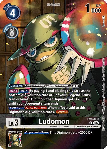 Ludomon [EX6-038] (Box Topper) [Versus Monsters] | Card Merchant Takapuna