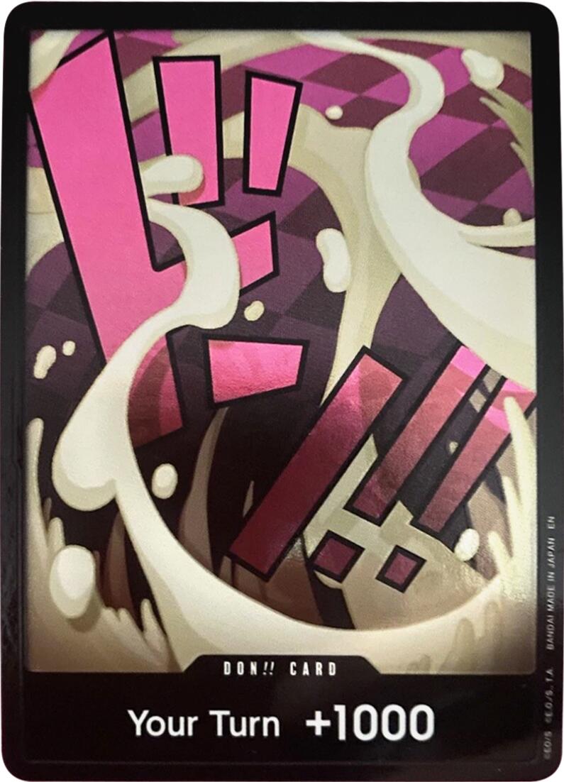 DON!! Card (Katakuri) (Double Pack Set Vol. 7) [A Fist of Divine Speed] | Card Merchant Takapuna
