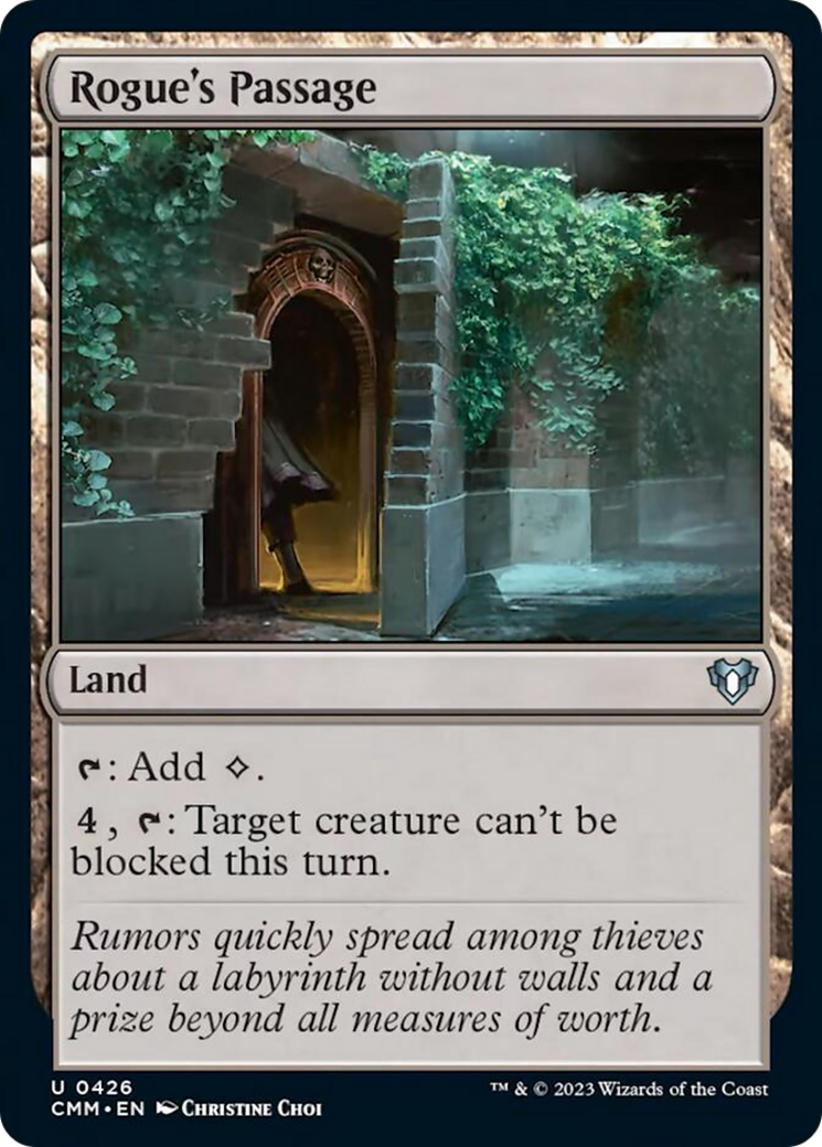 Rogue's Passage [Commander Masters] | Card Merchant Takapuna