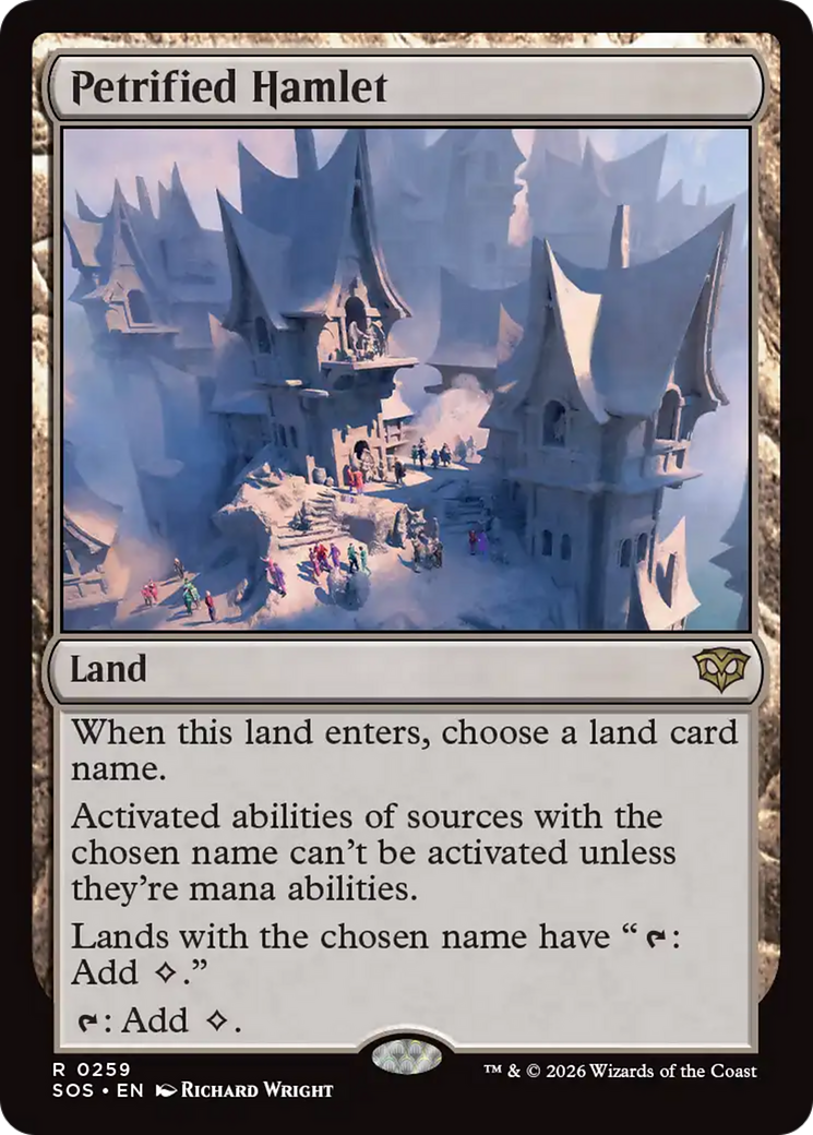 Petrified Hamlet [Secrets of Strixhaven] | Card Merchant Takapuna