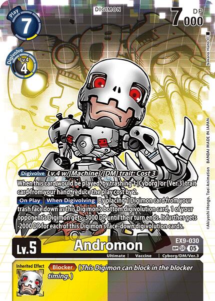 Andromon [EX9-030] (SP) [Versus Monsters] | Card Merchant Takapuna