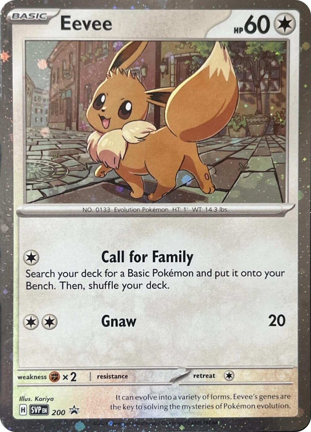 Eevee (200) (Cosmos Holo) [Scarlet & Violet: Black Star Promos] | Card Merchant Takapuna
