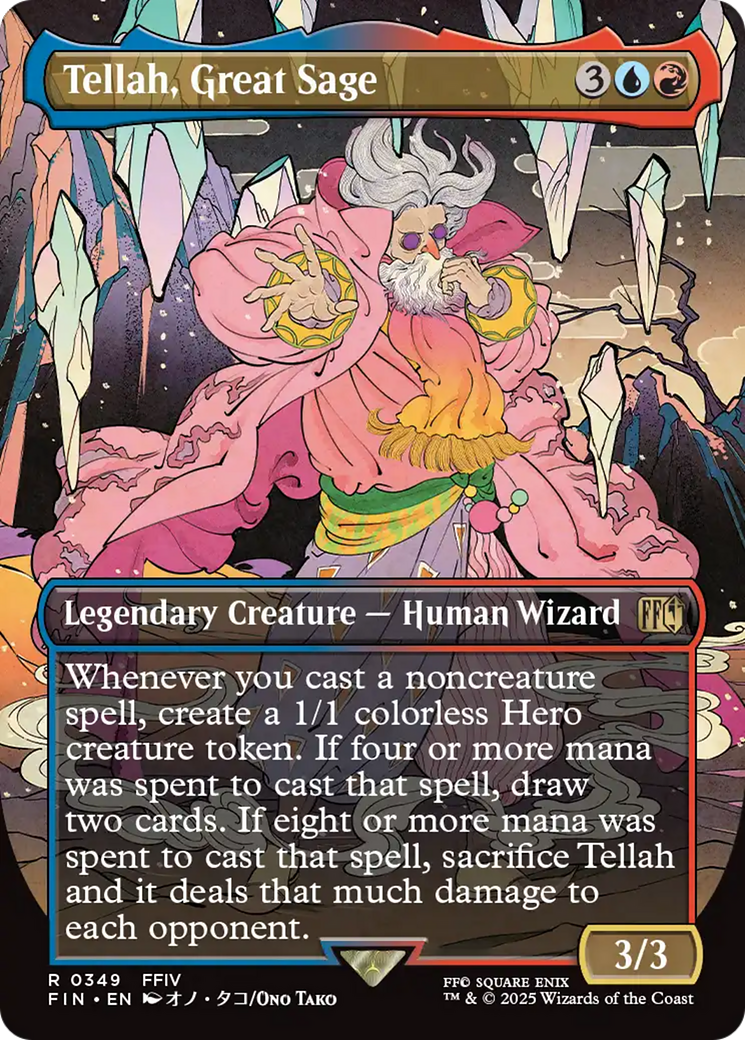 Tellah, Great Sage (Borderless) [FINAL FANTASY] | Card Merchant Takapuna