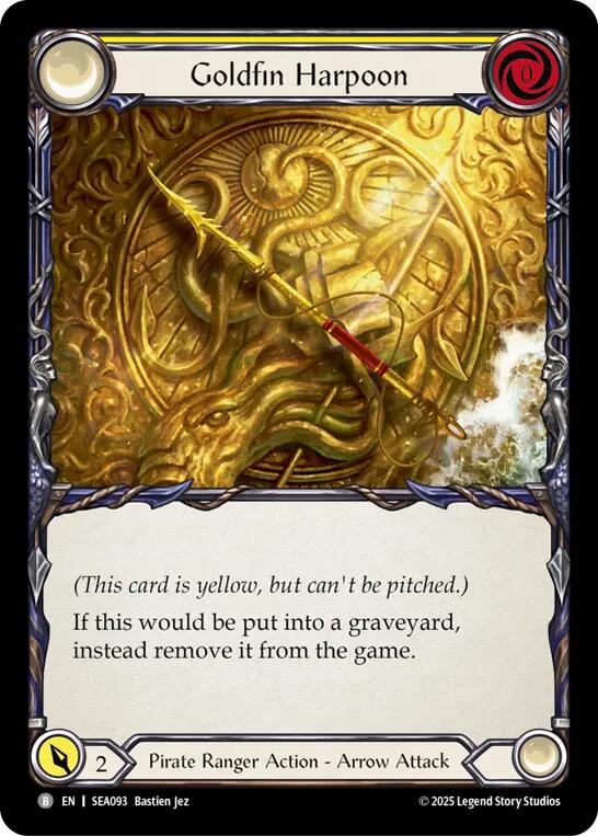 Goldfin Harpoon [SEA093] (High Seas) | Card Merchant Takapuna