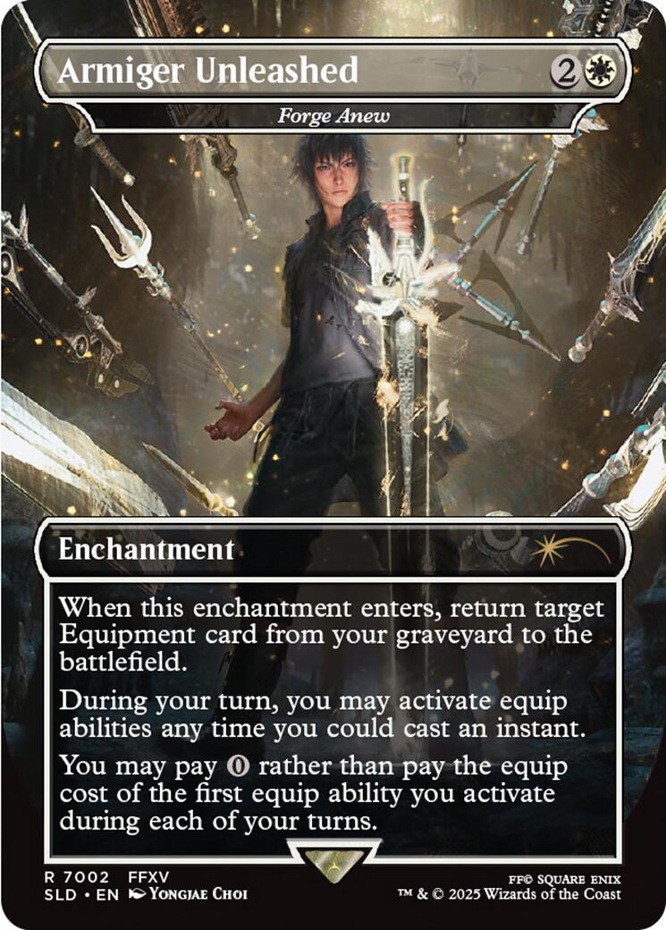 Armiger Unleashed - Forge Anew [Secret Lair Drop Series] | Card Merchant Takapuna