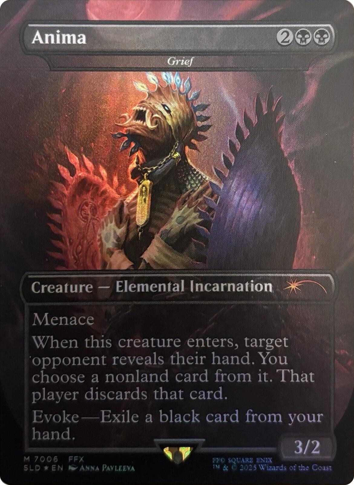 Anima - Grief (Rainbow Foil) [Secret Lair Drop Series] | Card Merchant Takapuna