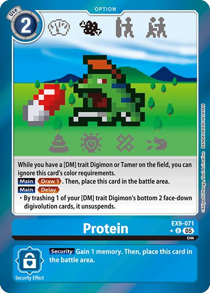 Protein [EX9-071] (Limited Foil) [Versus Monsters] | Card Merchant Takapuna