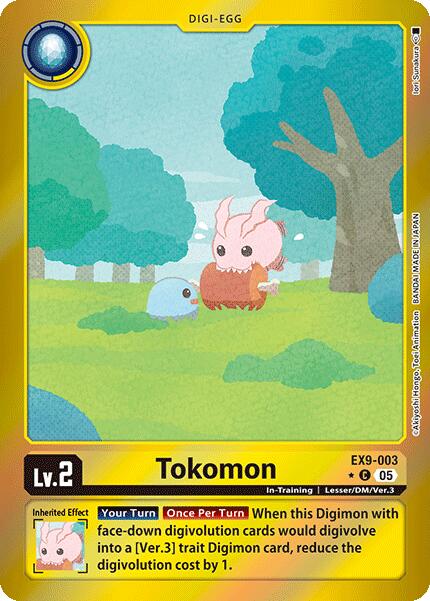Tokomon [EX9-003] (Limited Foil) [Versus Monsters] | Card Merchant Takapuna