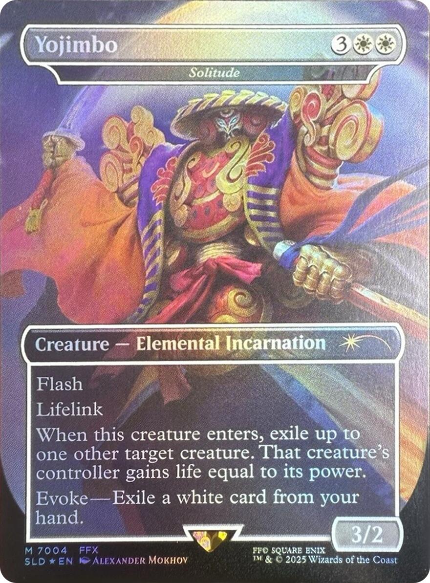 Yojimbo - Solitude (Rainbow Foil) [Secret Lair Drop Series] | Card Merchant Takapuna