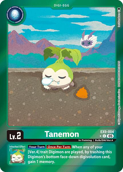 Tanemon [EX9-004] (Limited Foil) [Versus Monsters] | Card Merchant Takapuna