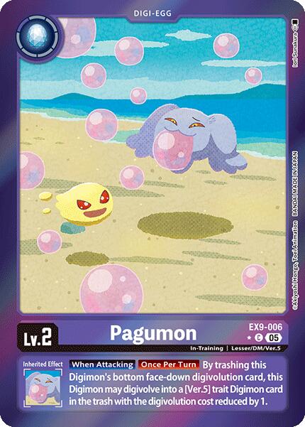 Pagumon [EX9-006] (Limited Foil) [Versus Monsters] | Card Merchant Takapuna