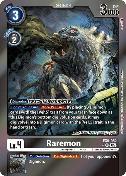 Raremon [EX9-052] (Limited Foil) [Versus Monsters] | Card Merchant Takapuna