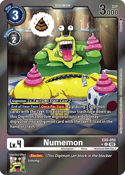 Numemon [EX9-050] (Limited Foil) [Versus Monsters] | Card Merchant Takapuna