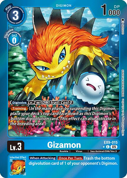 Gizamon [EX9-015] (Limited Foil) [Versus Monsters] | Card Merchant Takapuna