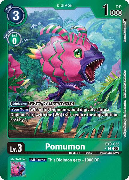 Pomumon [EX9-036] (Limited Foil) [Versus Monsters] | Card Merchant Takapuna