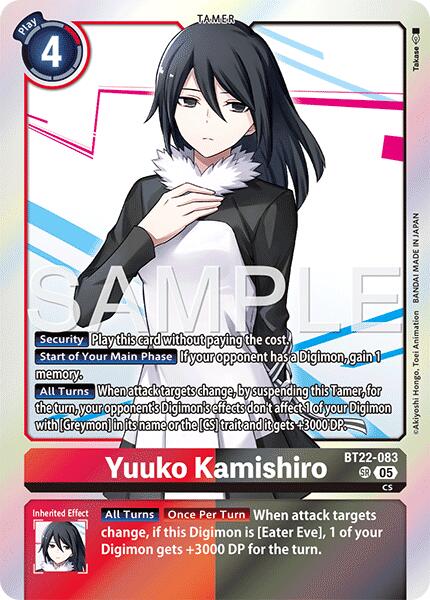 Yuuko Kamishiro [BT22-083] [Cyber Eden] | Card Merchant Takapuna