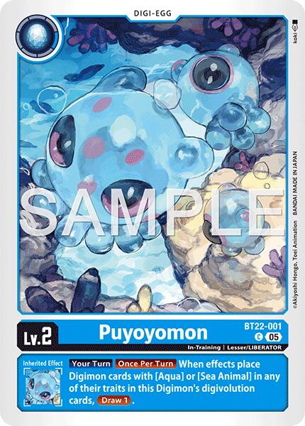Puyoyomon [BT22-001] [Cyber Eden] | Card Merchant Takapuna