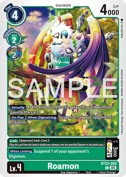 Roamon [BT22-050] [Cyber Eden] | Card Merchant Takapuna