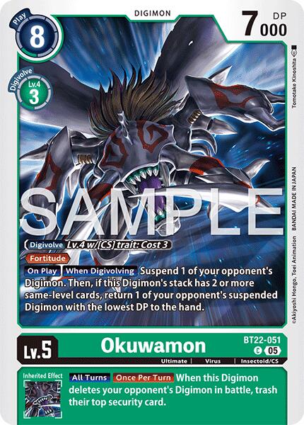 Okuwamon [BT22-051] [Cyber Eden] | Card Merchant Takapuna
