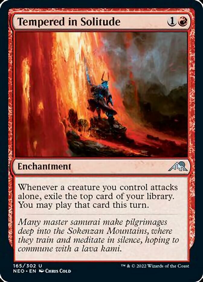 Tempered in Solitude [Kamigawa: Neon Dynasty] | Card Merchant Takapuna