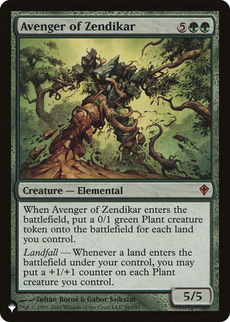 Avenger of Zendikar [The List] | Card Merchant Takapuna