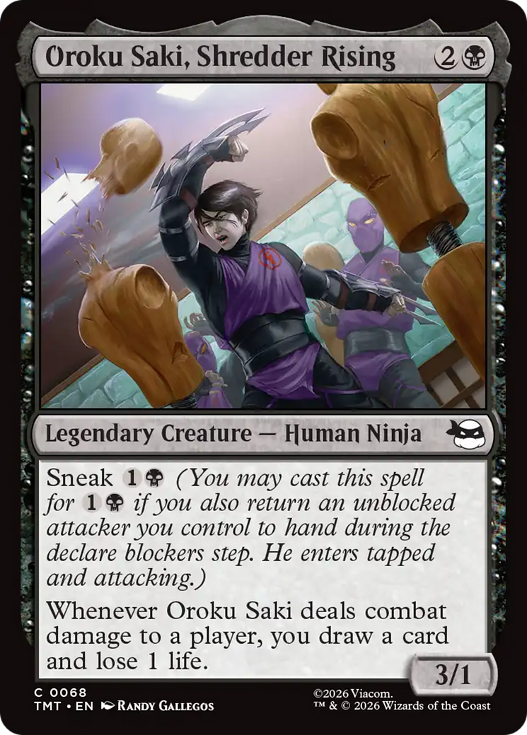 Oroku Saki, Shredder Rising [Teenage Mutant Ninja Turtles] | Card Merchant Takapuna