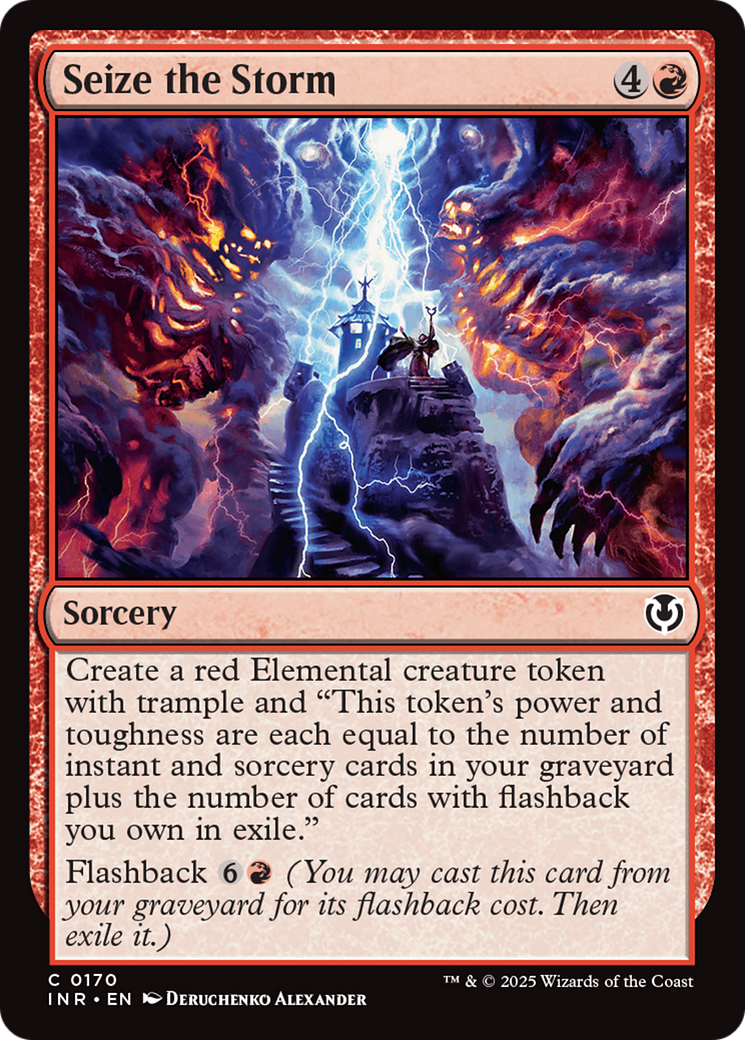 Seize the Storm [Innistrad Remastered] | Card Merchant Takapuna