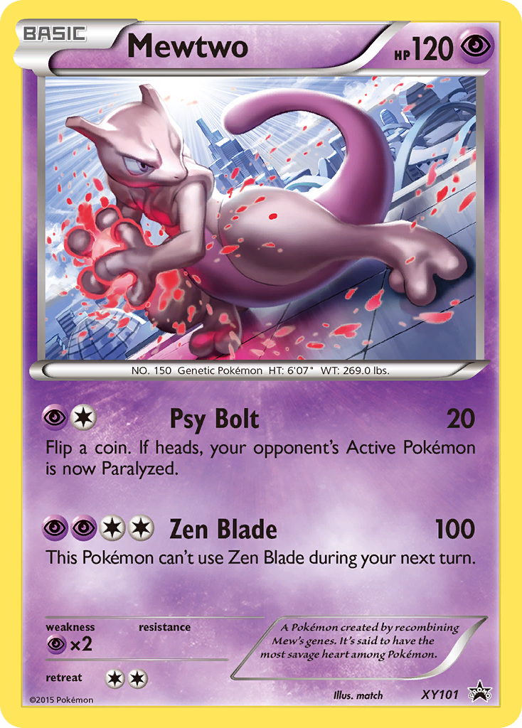 Mewtwo (XY101) [XY: Black Star Promos] | Card Merchant Takapuna