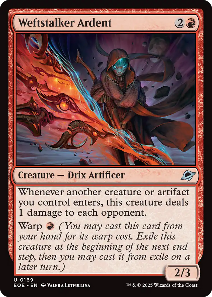 Weftstalker Ardent [Edge of Eternities] | Card Merchant Takapuna
