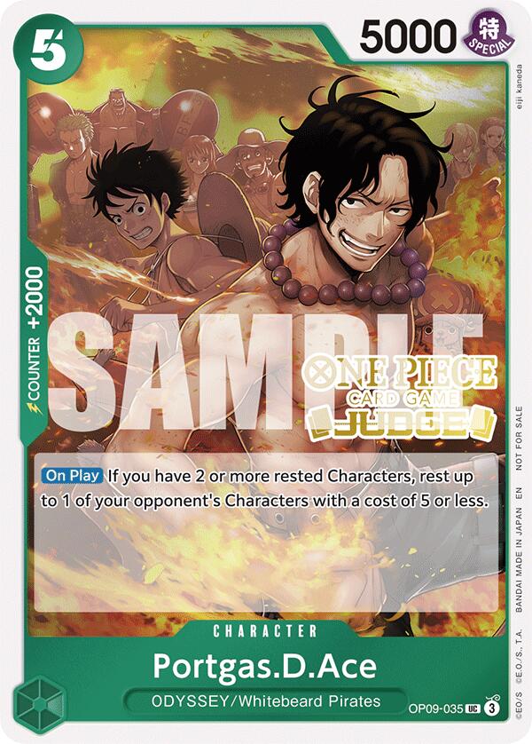 Portgas.D.Ace (Judge Pack Vol. 6) [One Piece Promotion Cards] | Card Merchant Takapuna