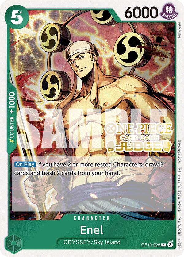 Enel (Judge Pack Vol. 6) [One Piece Promotion Cards] | Card Merchant Takapuna