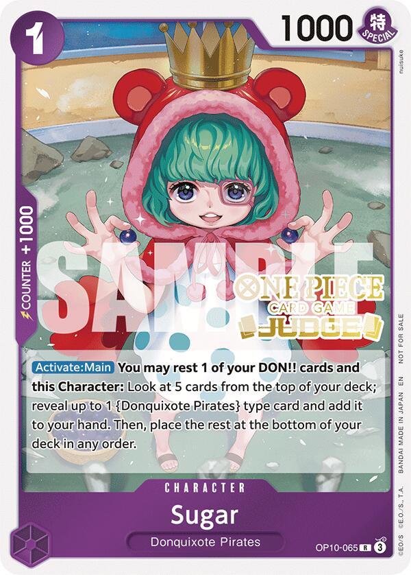 Sugar (Judge Pack Vol. 6) [One Piece Promotion Cards] | Card Merchant Takapuna