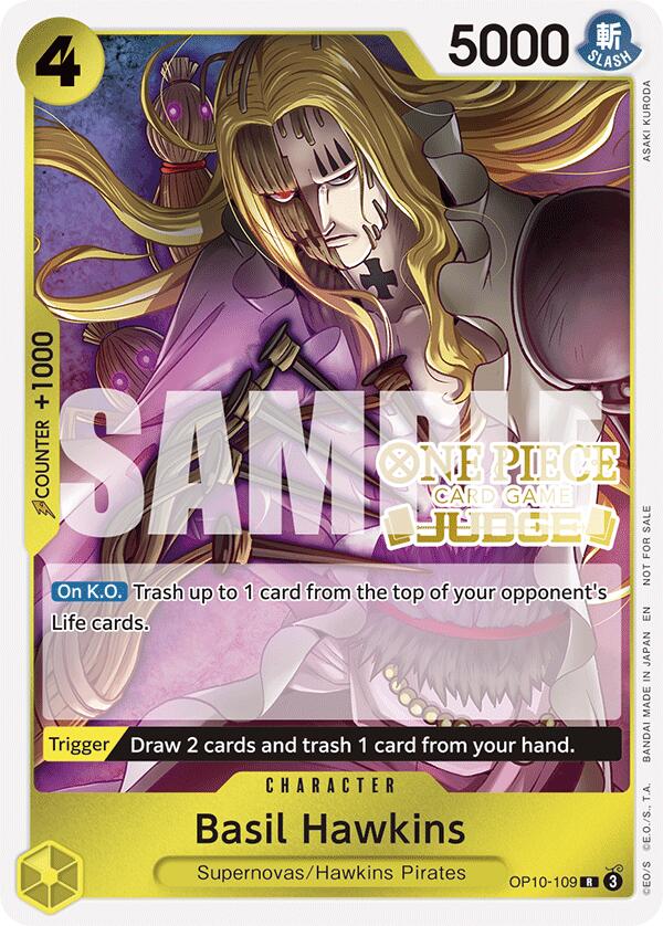 Basil Hawkins (Judge Pack Vol. 6) [One Piece Promotion Cards] | Card Merchant Takapuna