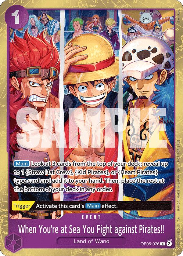 When You're at Sea You Fight against Pirates!! (2025 Pirates League Store Qualifier) [Winner] [One Piece Promotion Cards] | Card Merchant Takapuna