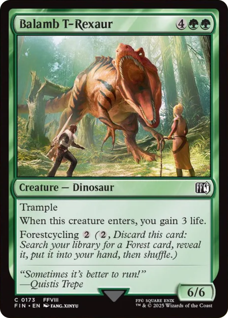 Balamb T-Rexaur [FINAL FANTASY] | Card Merchant Takapuna