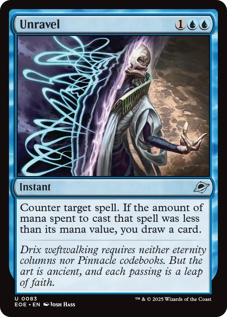 Unravel [Edge of Eternities] | Card Merchant Takapuna
