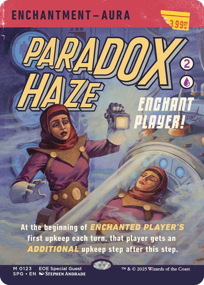 Paradox Haze (Borderless) [Edge of Eternities Special Guests] | Card Merchant Takapuna