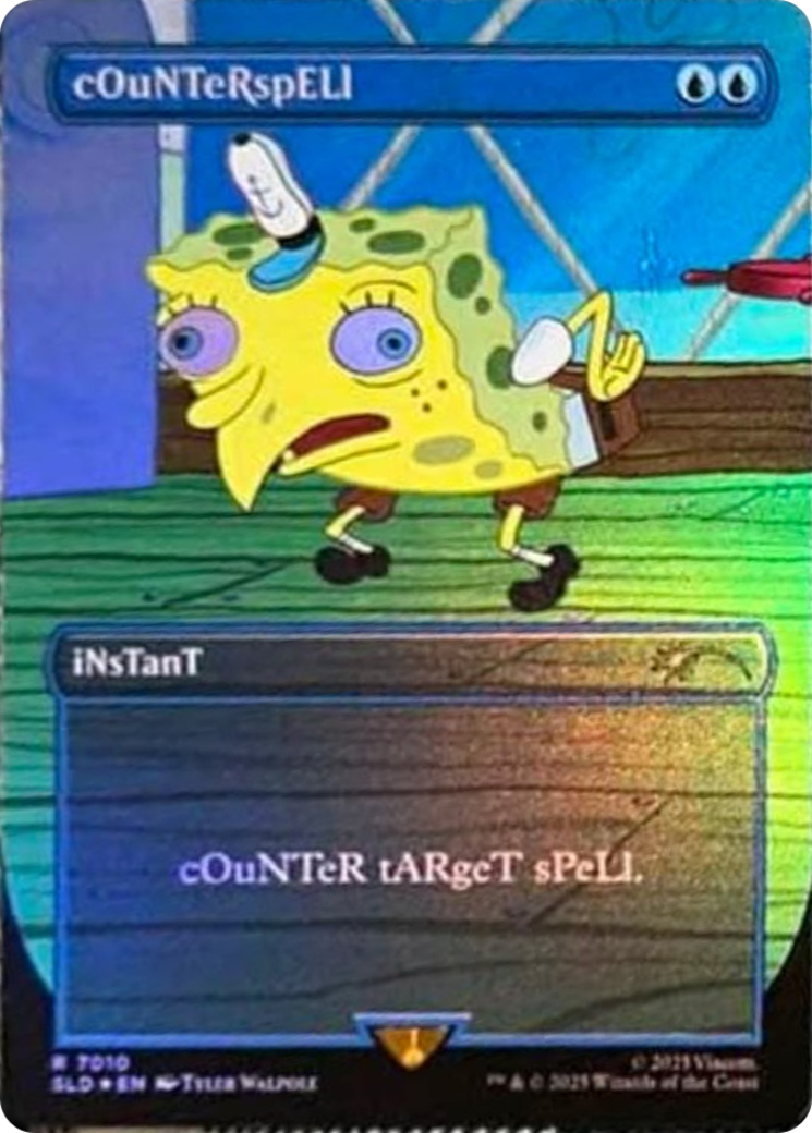 cOuNTeRspELl (7010) (Rainbow Foil) [Secret Lair Drop Series] | Card Merchant Takapuna