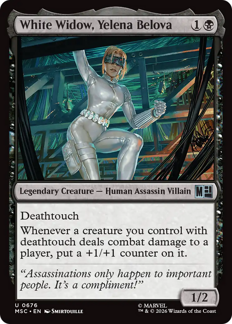 White Widow, Yelena Belova [Marvel Super Heroes Commander] | Card Merchant Takapuna