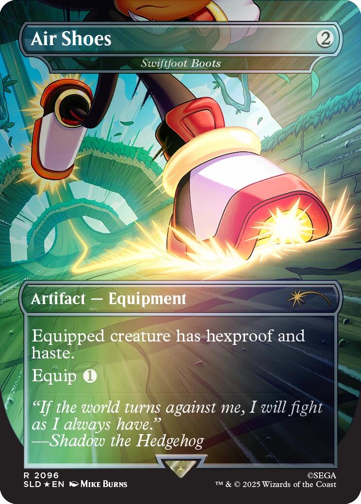 Air Shoes - Swiftfoot Boots (Rainbow Foil) [Secret Lair Drop Series] | Card Merchant Takapuna