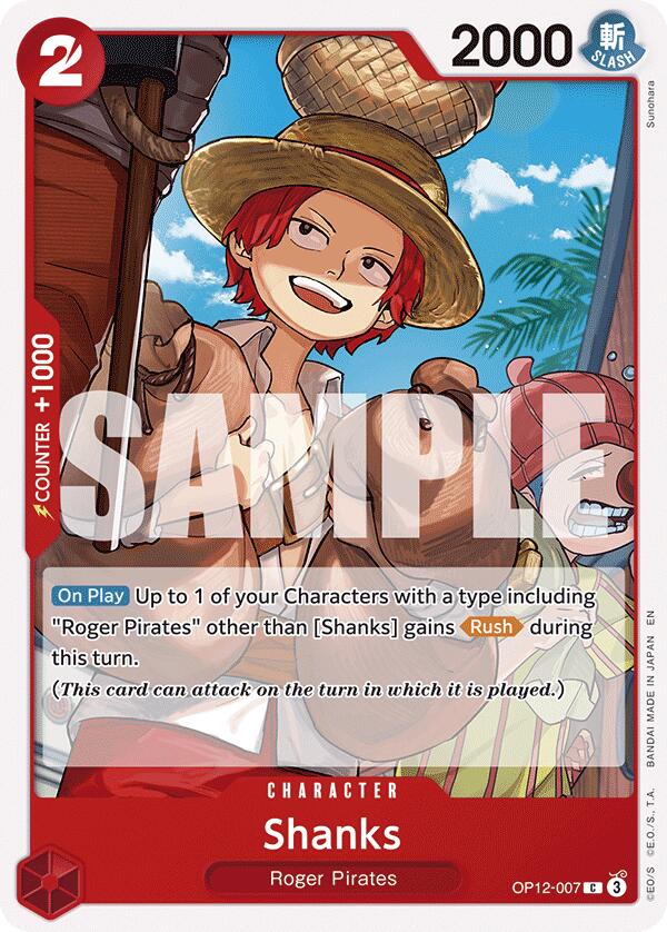 Shanks [Legacy of the Master] | Card Merchant Takapuna