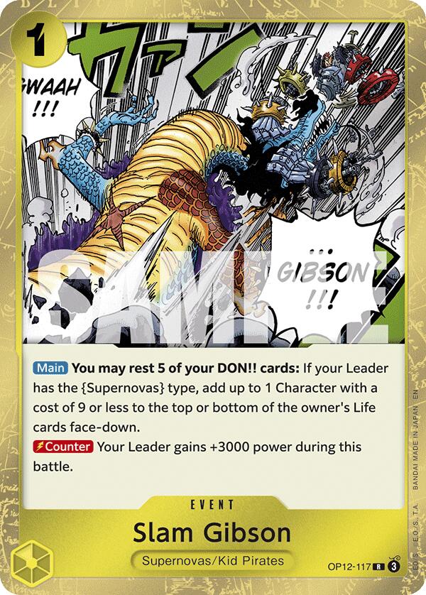 Slam Gibson [Legacy of the Master] | Card Merchant Takapuna