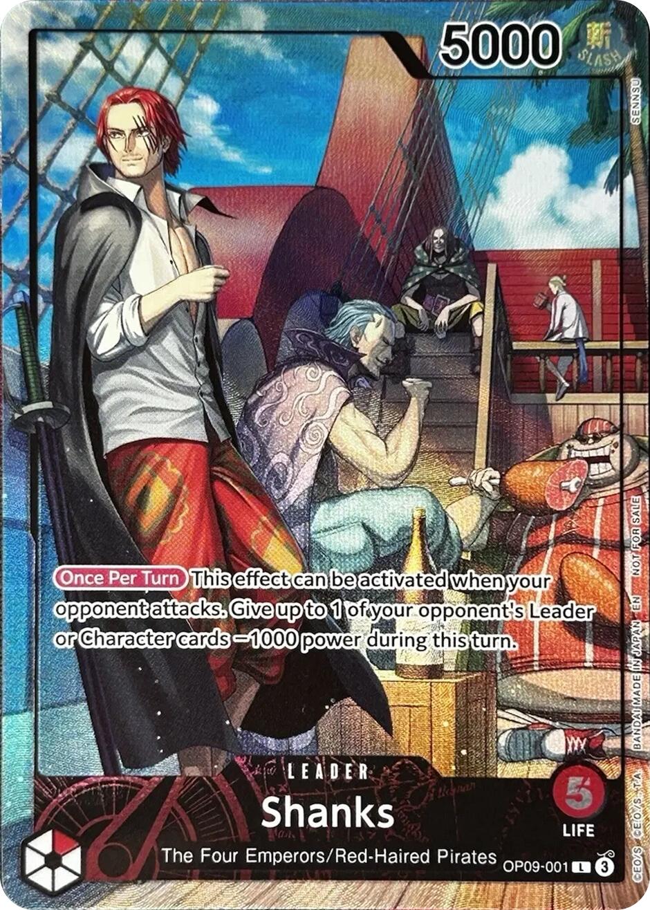 Shanks (2025 PSA Magazine Promo) [One Piece Promotion Cards] | Card Merchant Takapuna