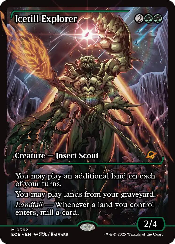 Icetill Explorer (Showcase) [Edge of Eternities] | Card Merchant Takapuna