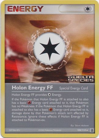 Holon Energy FF (104/113) (Stamped) [EX: Delta Species] | Card Merchant Takapuna