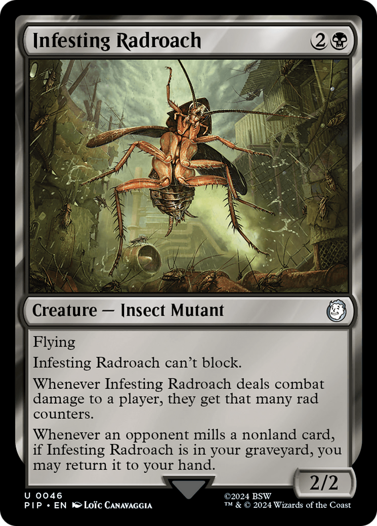 Infesting Radroach [Fallout] | Card Merchant Takapuna