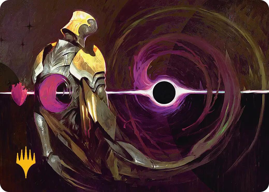 Gravkill Art Card (Gold-Stamped Planeswalker Symbol) [Edge of Eternities Art Series] | Card Merchant Takapuna