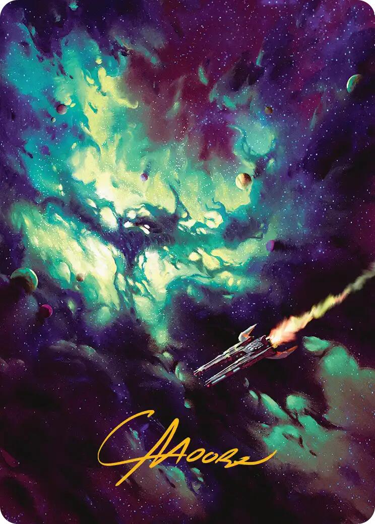 Blinkmoth Nexus Art Card (Gold-Stamped Signature) [Edge of Eternities Art Series] | Card Merchant Takapuna