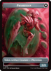 Incubator // Phyrexian Double-Sided Token [Edge of Eternities Commander Tokens] | Card Merchant Takapuna