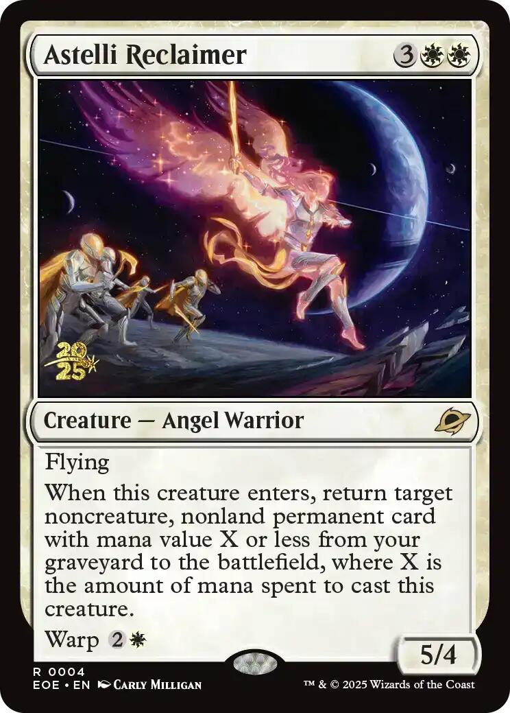 Astelli Reclaimer [Edge of Eternities Prerelease Promos] | Card Merchant Takapuna
